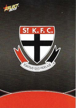 2013 Select AFL Champions #173 St. Kilda Saints Front